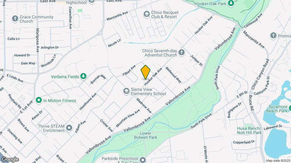 1678 Hooker Oak Ave Map and Location Details