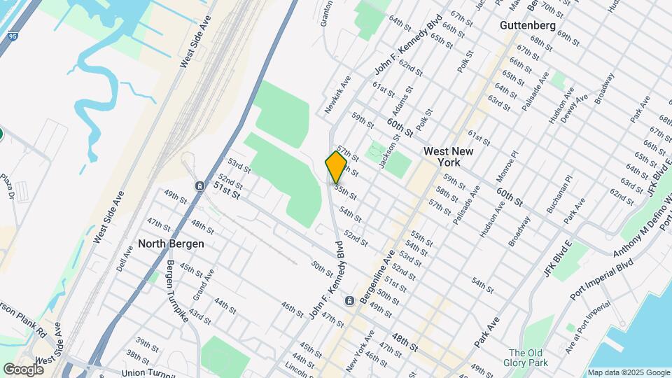 603 55th St Map and Location Details