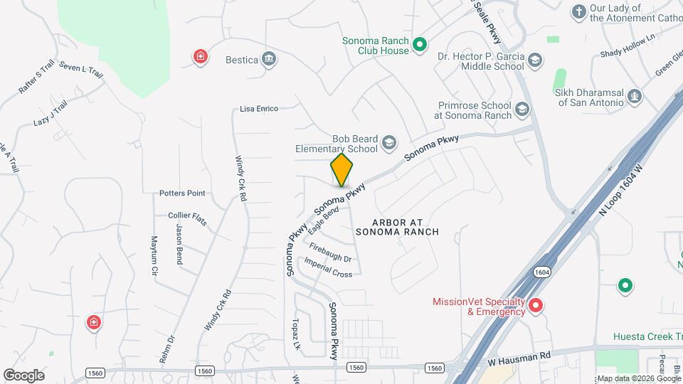 8910 Los Sonoma Rio Map and Location Details