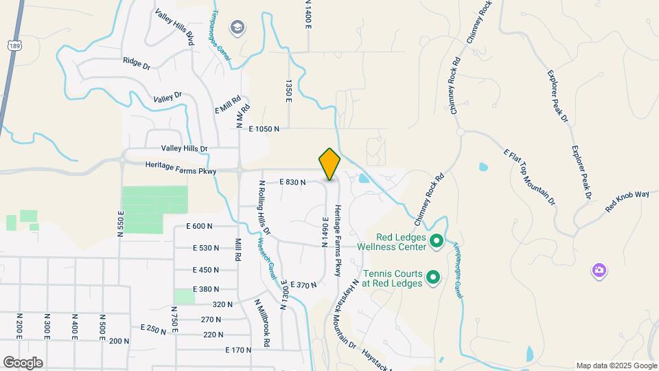 814 N 1490 E, Unit Apartment Map and Location Details