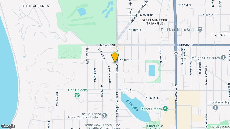 14045 Greenwood Ave N Map and Location Details