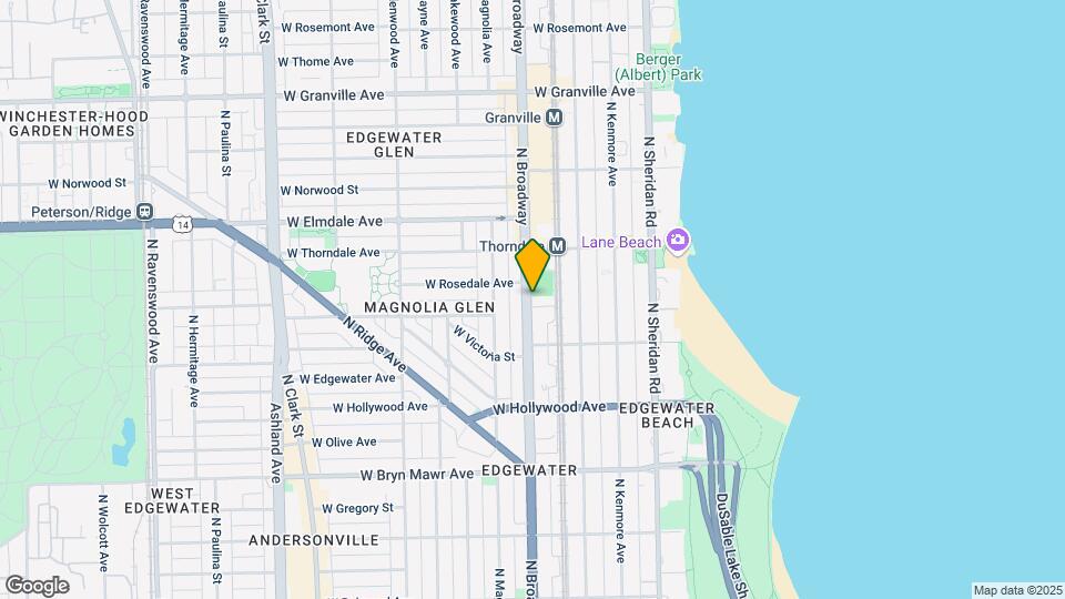 5857 N Broadway St Mapa y Detalles de la Ubicación