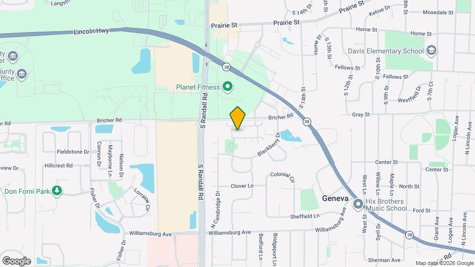 2276 Vanderbilt Dr Map and Location Details
