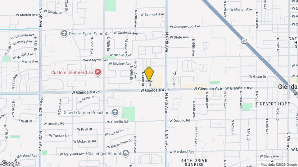 6802 W Glendale Ave Map and Location Details