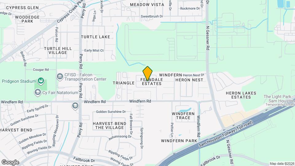 9031 Ferndale View Dr Map and Location Details
