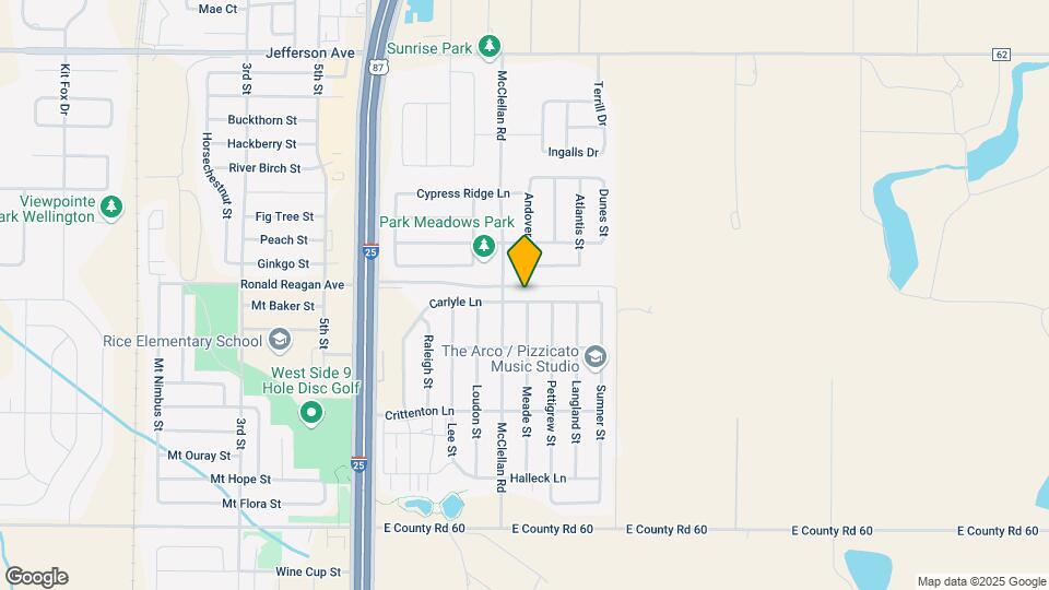 4336 Carlyle Ln Map and Location Details