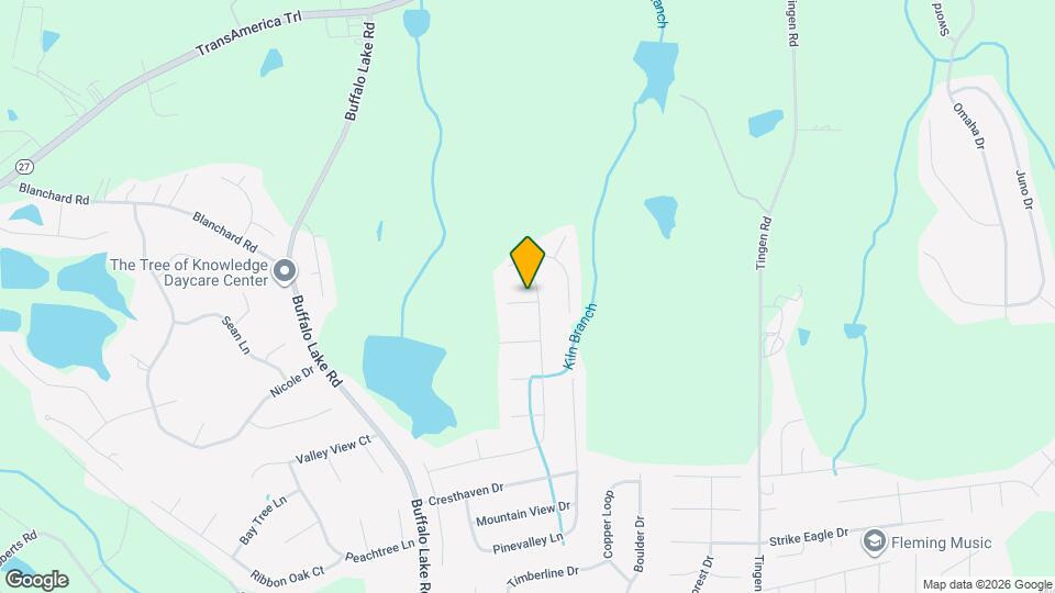 645 Crystal Spring Dr Map and Location Details