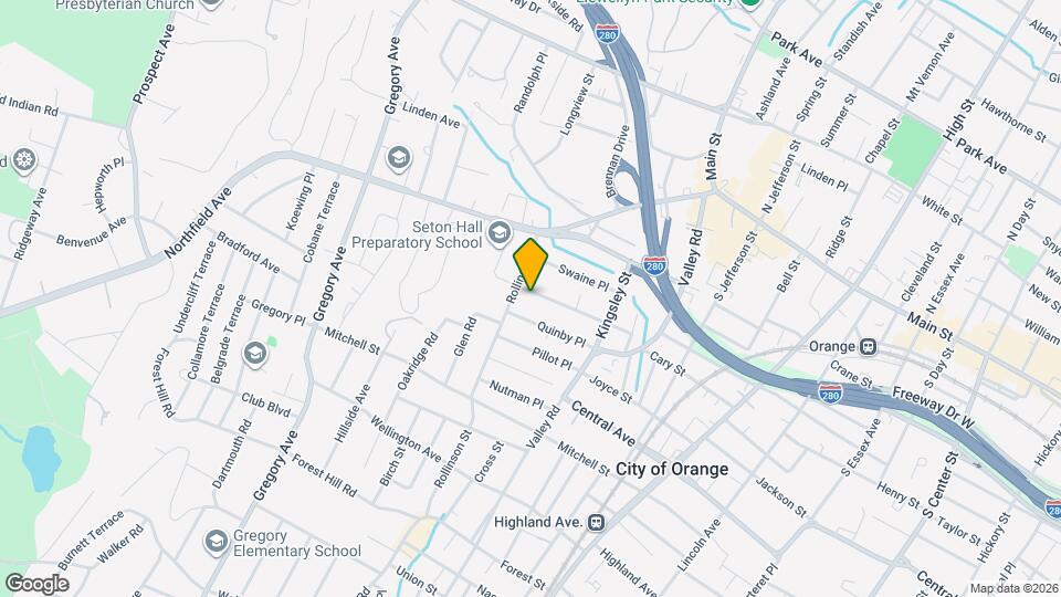 102 Riggs Pl, Unit 1stfloor Mapa y Detalles de la Ubicación