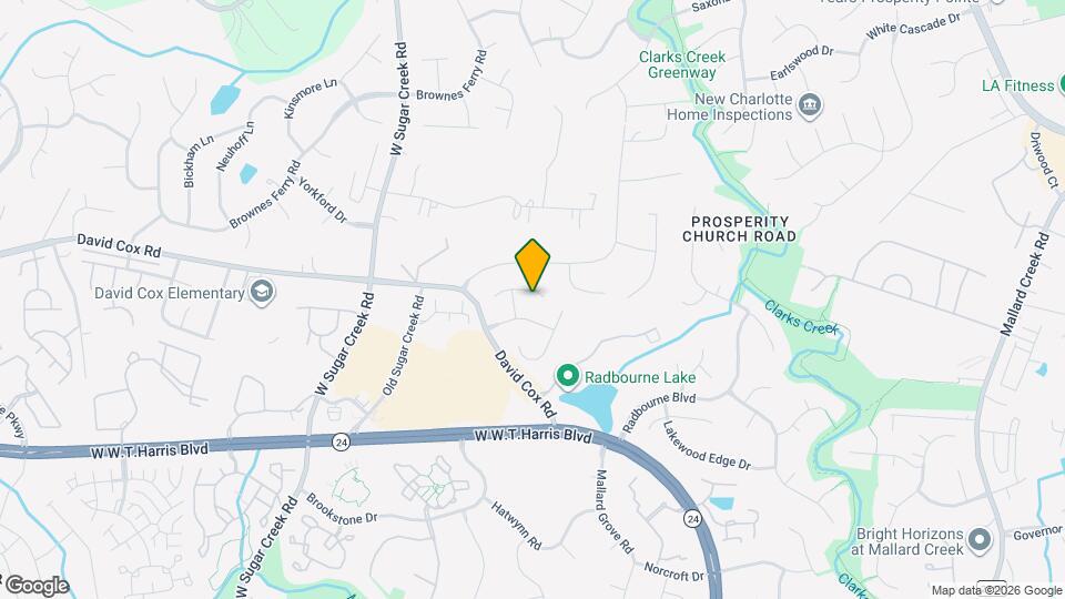 11916 Harris Ridge Dr Map and Location Details