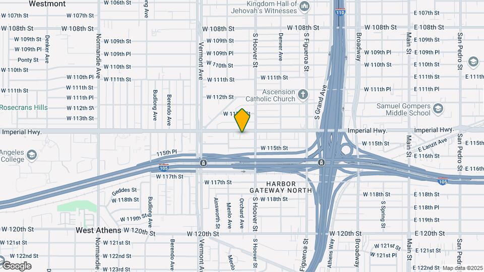 732 W Imperial Hwy Map and Location Details
