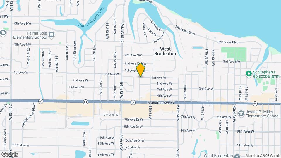 5617 1st Ave W Map and Location Details