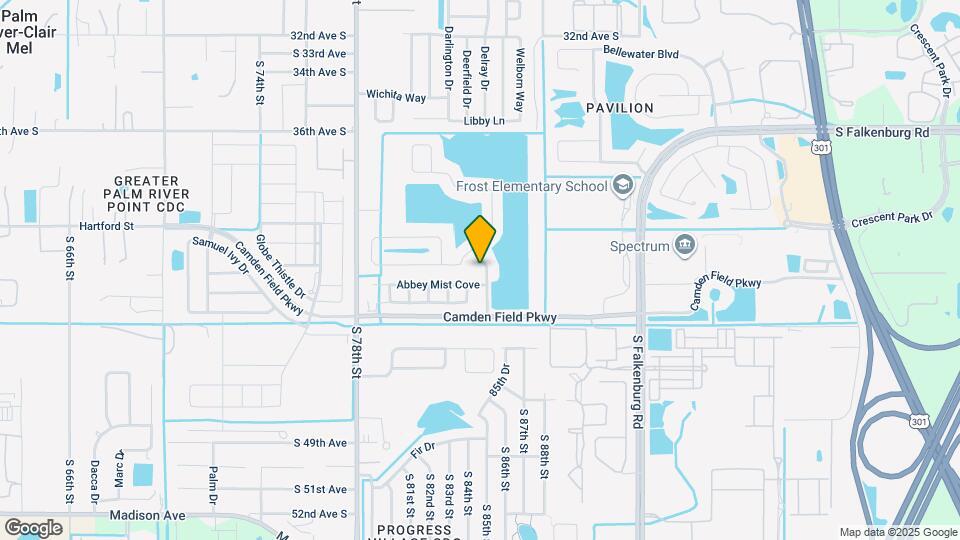 4211 Hartford Lake Dr Map and Location Details