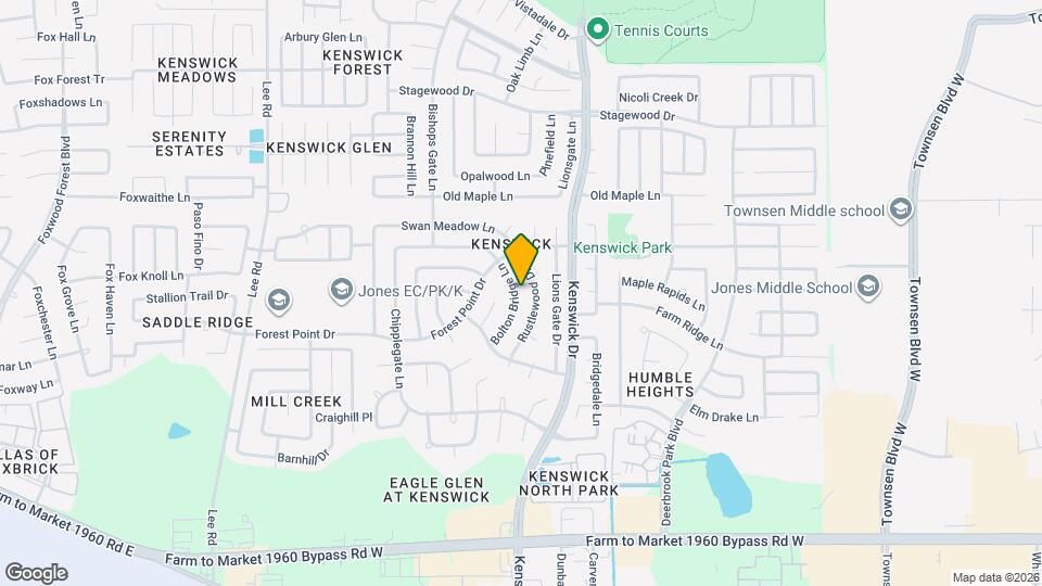 20018 Bolton Bridge Ln Map and Location Details