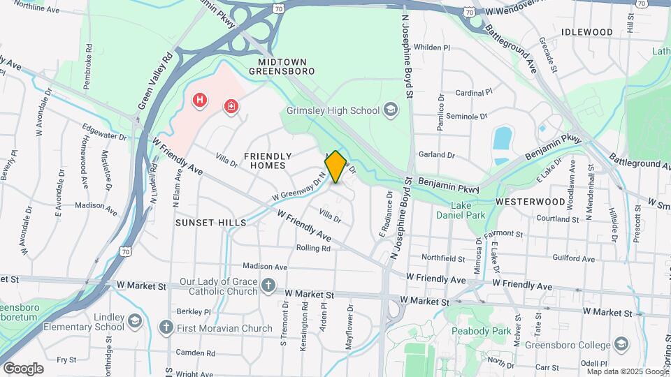 566 Overlook St Map and Location Details