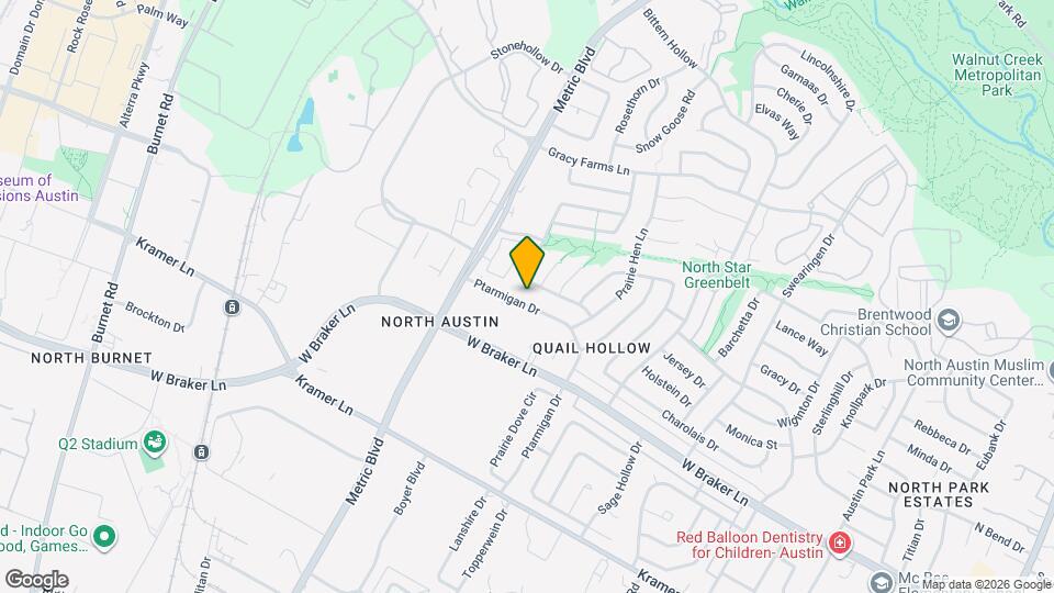11439 Ptarmigan Dr Mapa y Detalles de la Ubicación
