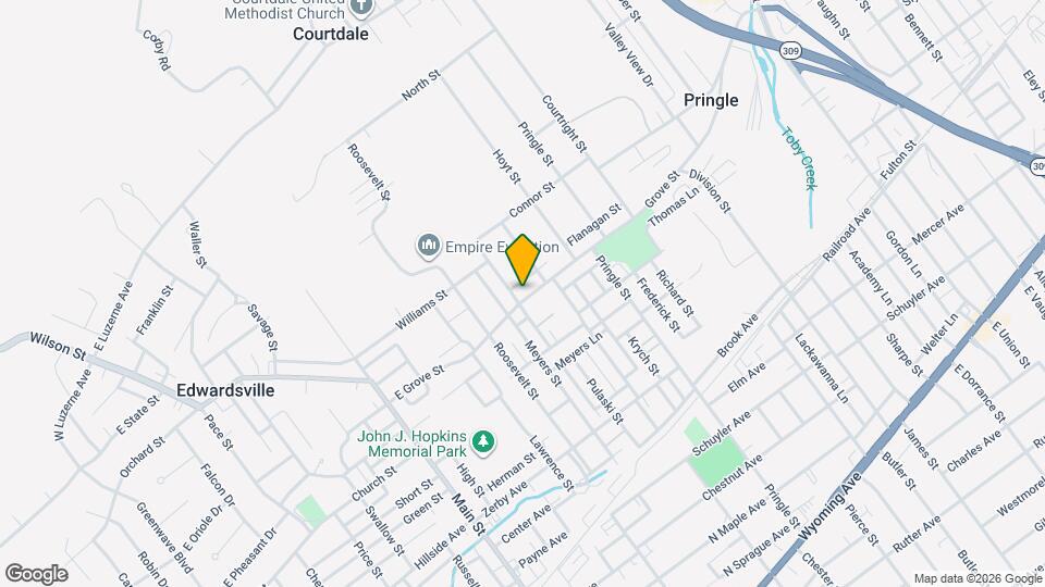 256 E Grove St Map and Location Details