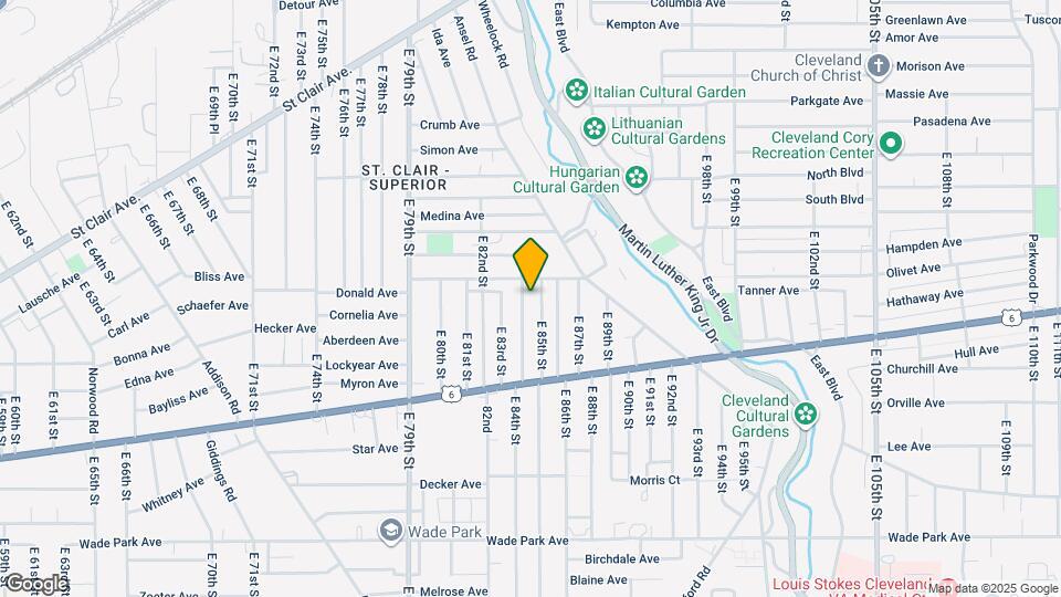 1189 E 84th St Map and Location Details
