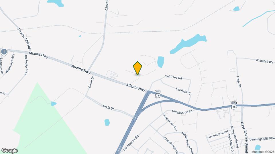 195 Nunnally St Map and Location Details