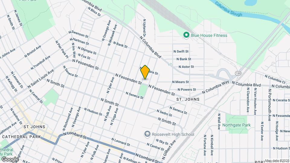 9516 N Calhoun Ave Map and Location Details