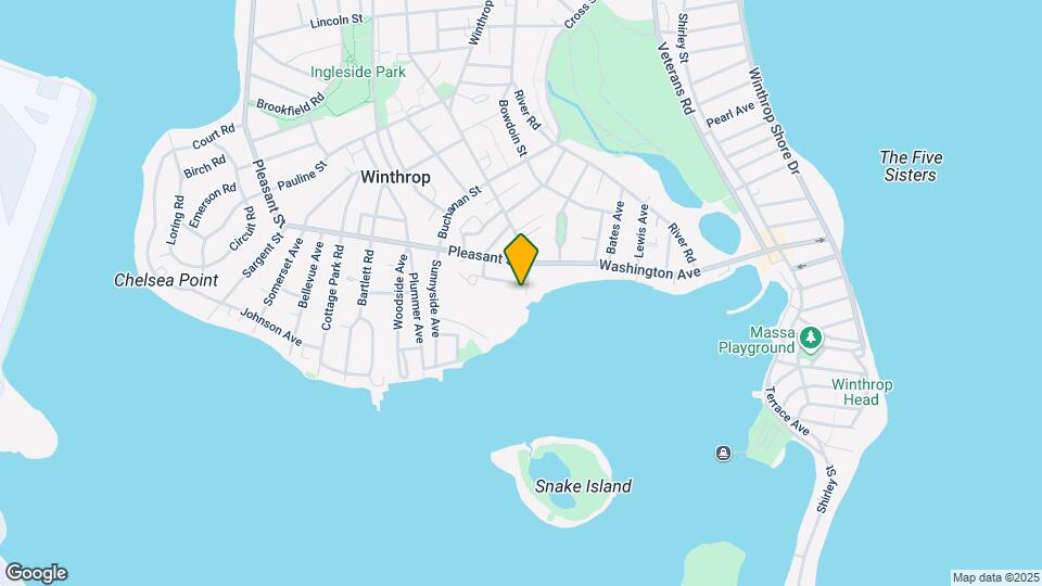 8 Winthrop St, Unit #6 Map and Location Details