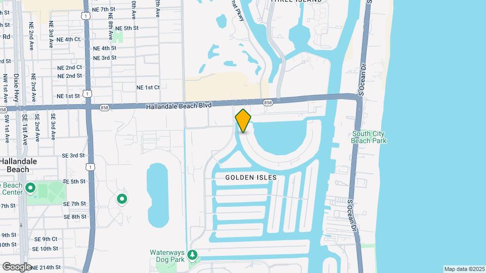 455 Golden Isles Dr Mapa y Detalles de la Ubicación