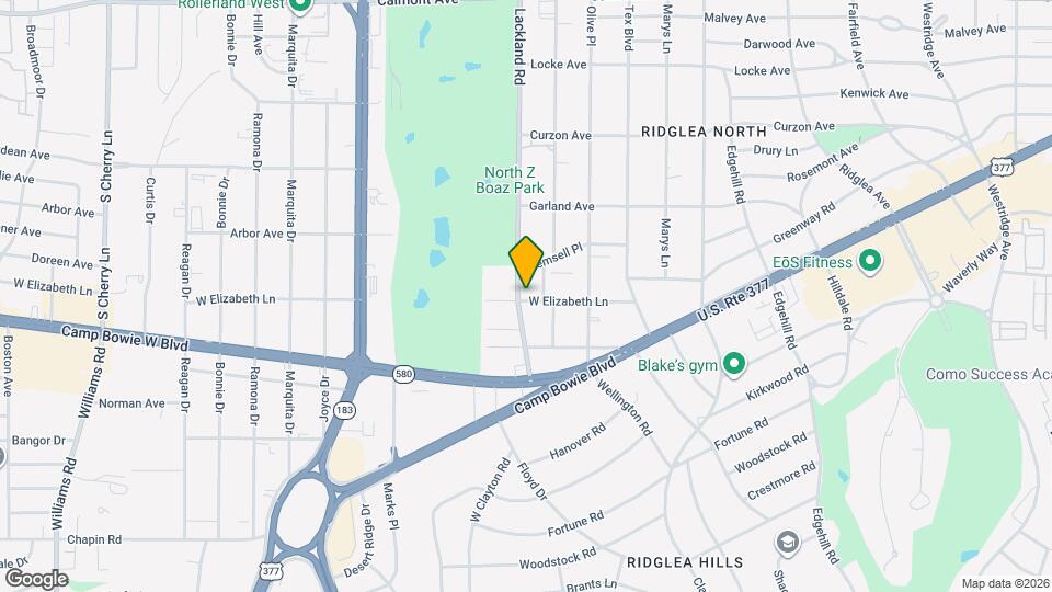 Carriage Square Apartments Map and Location Details