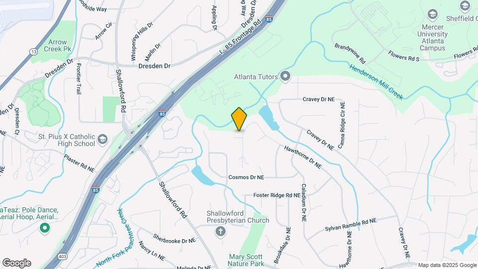 2665 Hawthorne Cove NE Map and Location Details