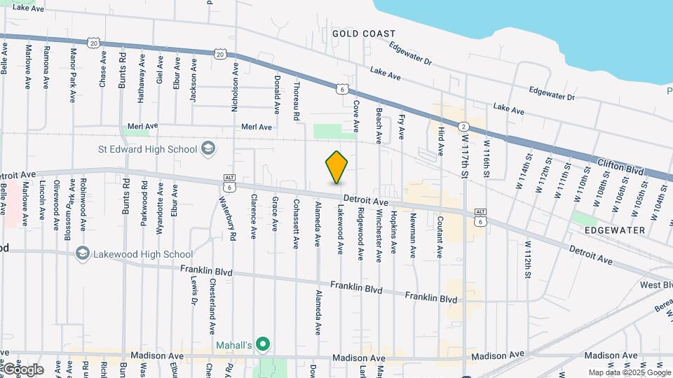 1388 Lakewood Ave-Unit -Up Mapa y Detalles de la Ubicación