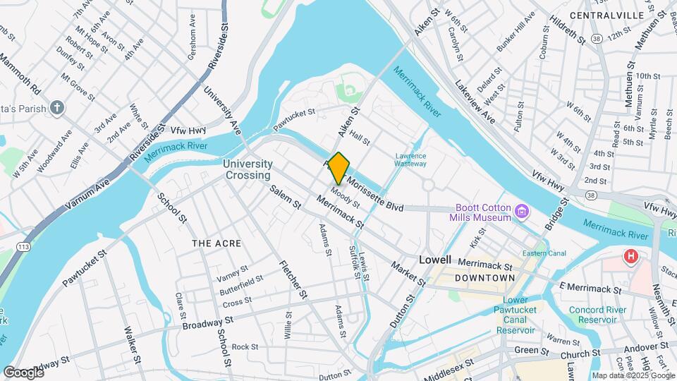 409 Moody St Map and Location Details