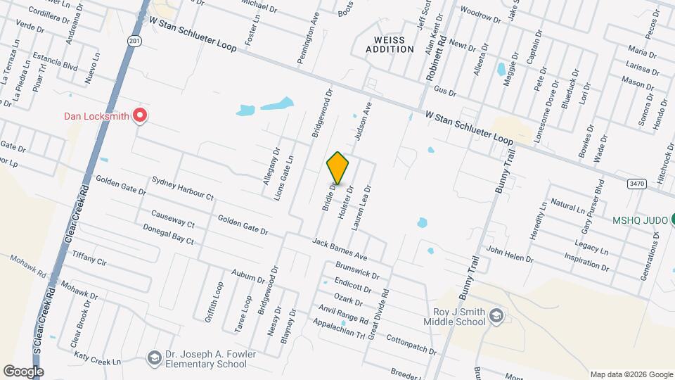 5208 Bridle Dr Map and Location Details