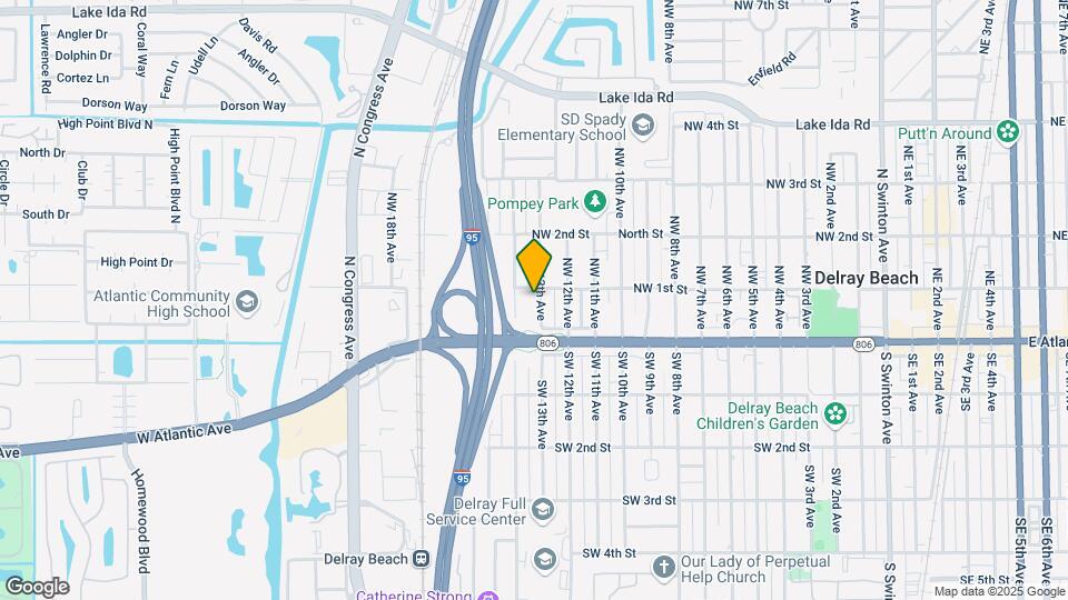 44 NW 13th Ave Map and Location Details