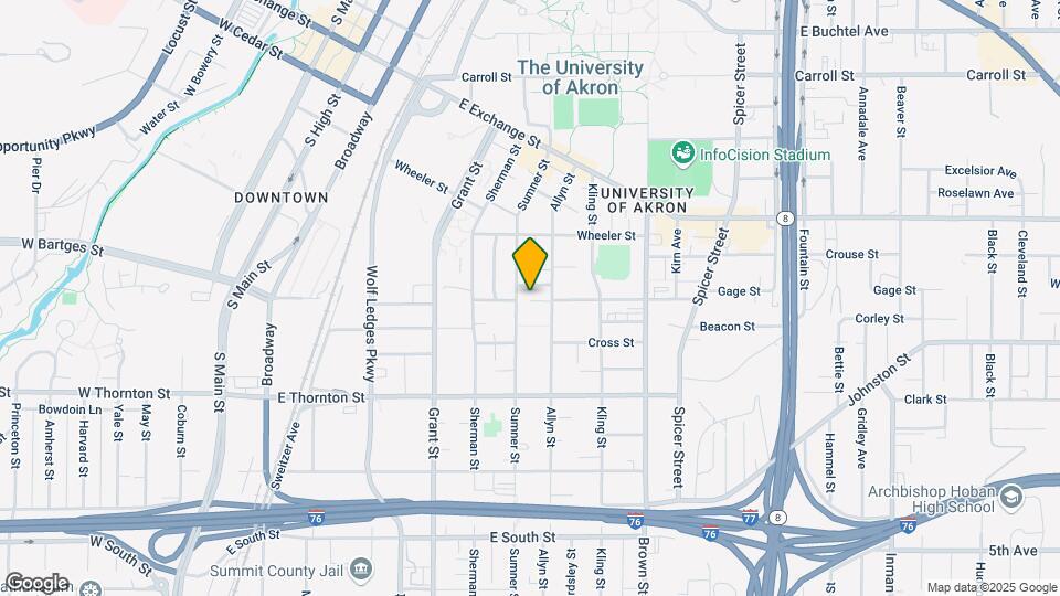 233 Irisdale Pl, Unit #1 Map and Location Details