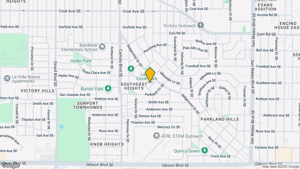 1007 Sunrise Pl SE Mapa y Detalles de la Ubicación