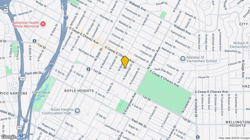 2719 Michigan Ave Map and Location Details