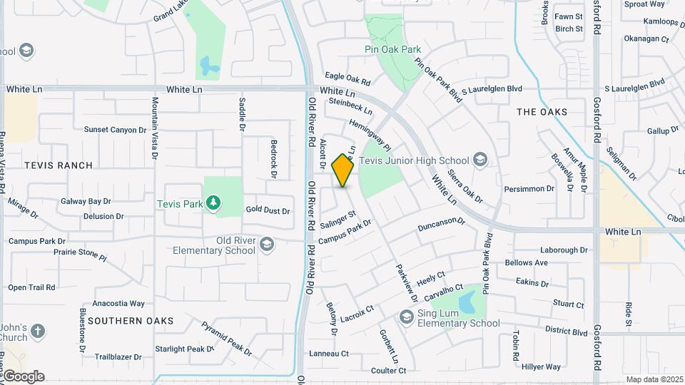 3809 Millay Way Map and Location Details