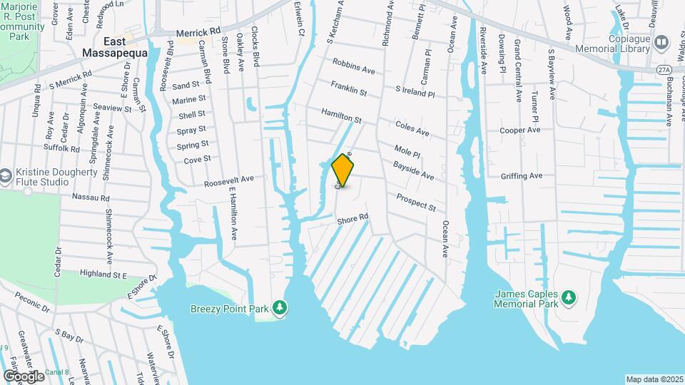 62 Central Ave Map and Location Details