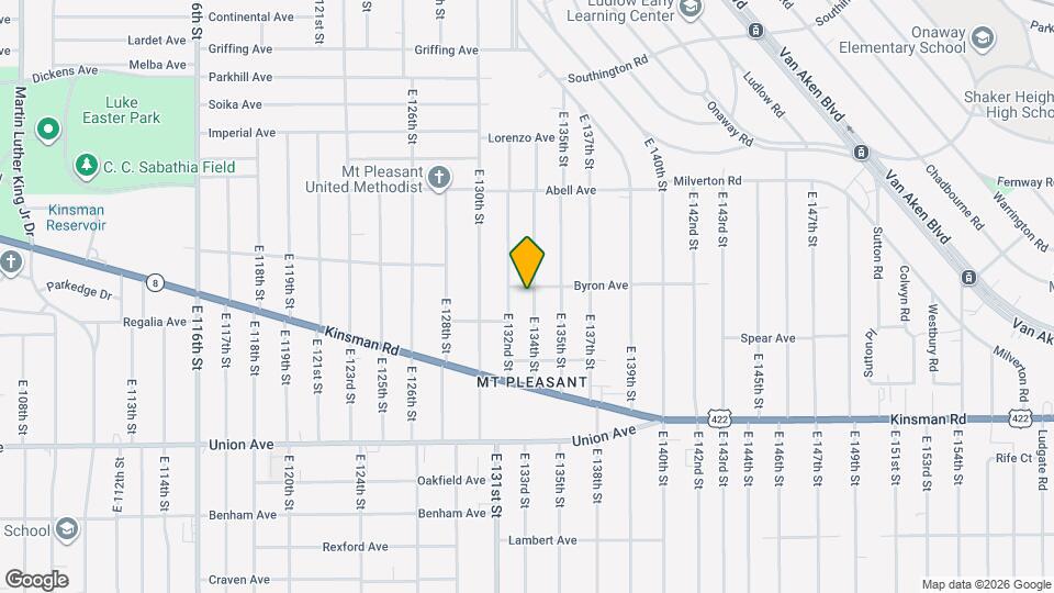 3346 E 134th St Mapa y Detalles de la Ubicación