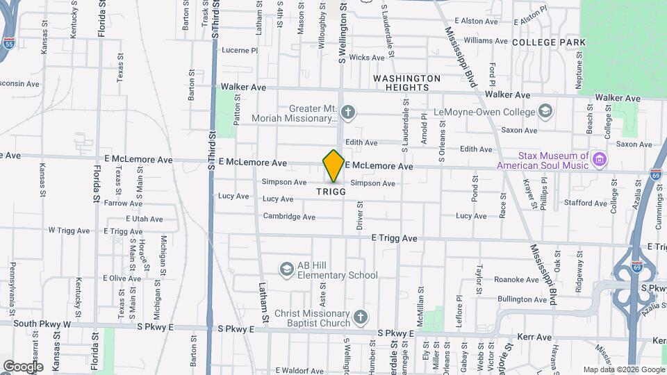 439 Simpson Ave Map and Location Details