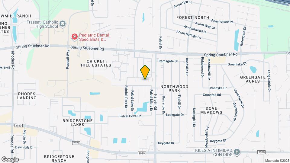 3979 Mossy Spring Ln Map and Location Details