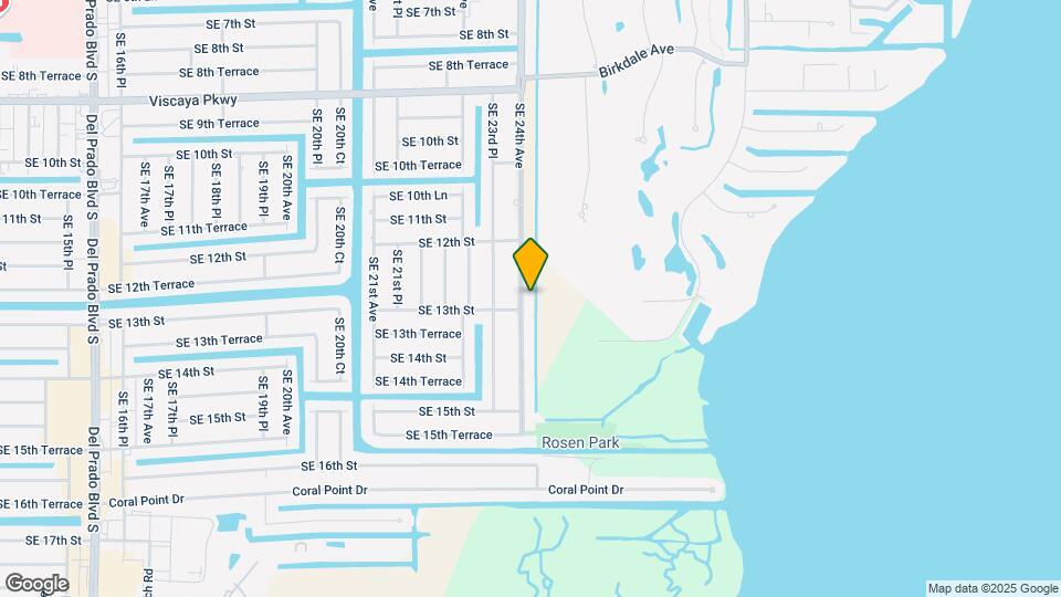 1237 SE 24th Ave Mapa y Detalles de la Ubicación
