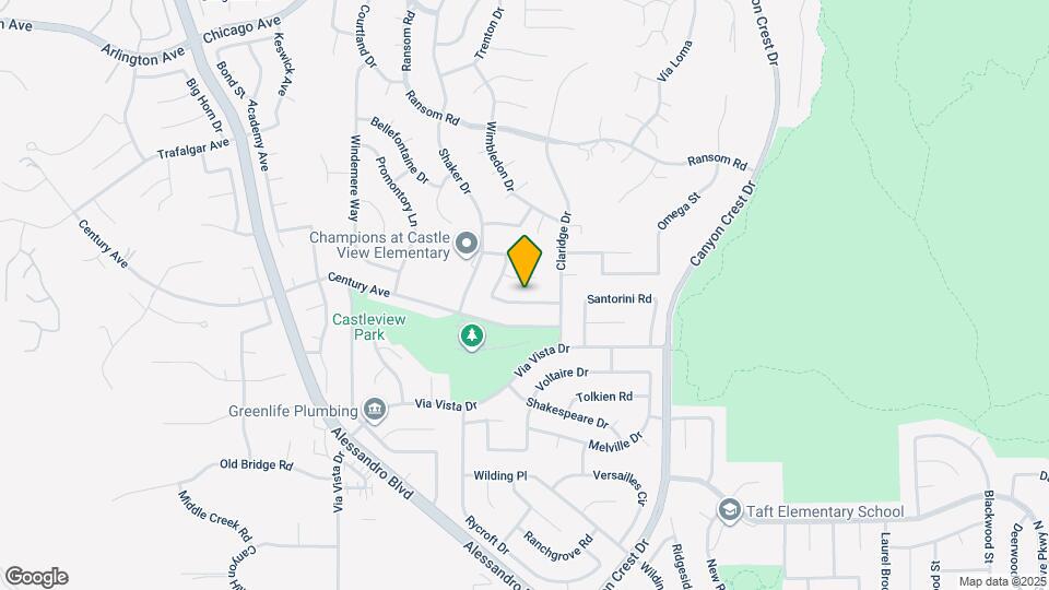 1331 Parkside Dr Map and Location Details