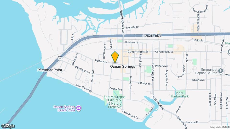 922 Porter Ave, Unit Apt 205 Map and Location Details