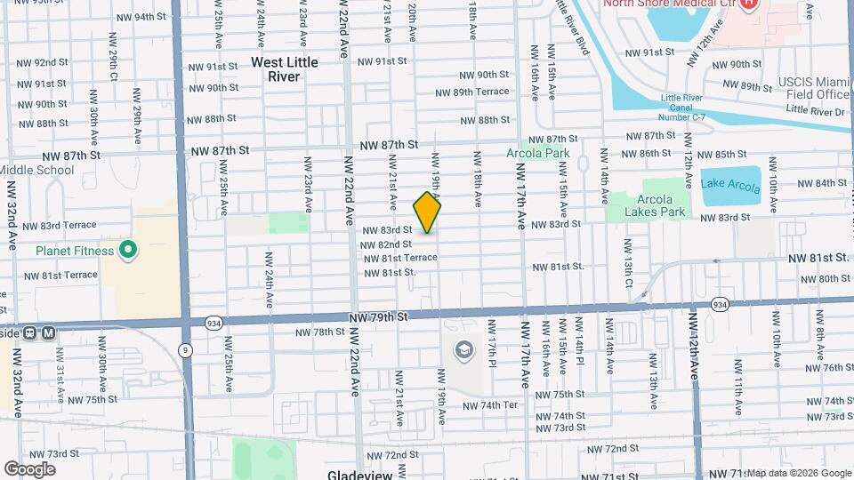 1915 NW 82nd St Mapa y Detalles de la Ubicación