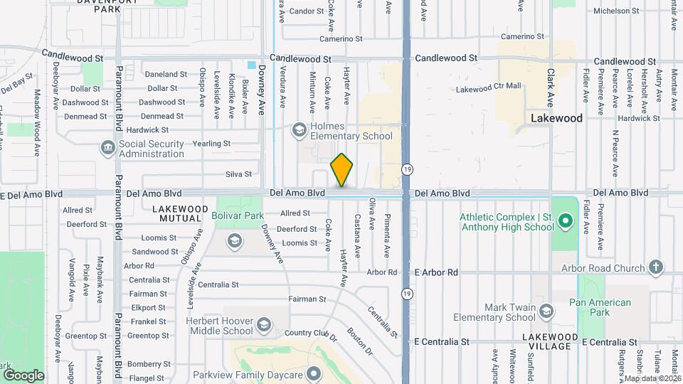 Lakewood Manor Apartments Map and Location Details