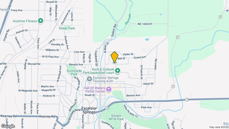 303 E Kansas St Map and Location Details