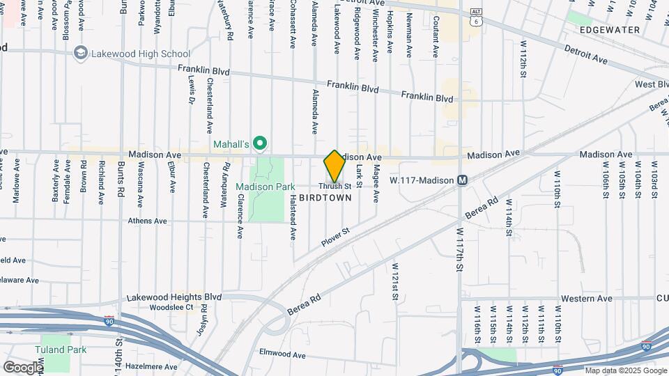 12705 Thrush St-Unit -Unit 04 Map and Location Details