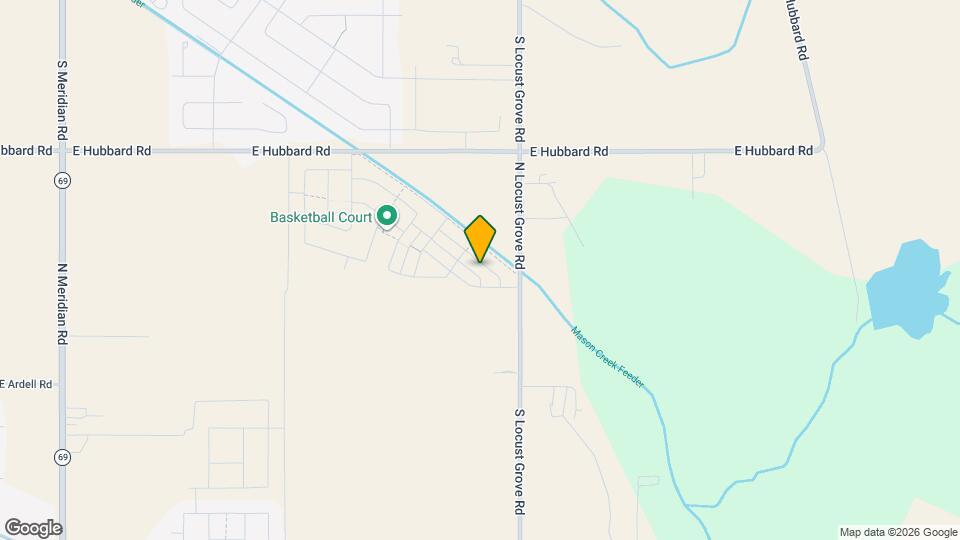 3089 E Mossy Creek Dr Map and Location Details