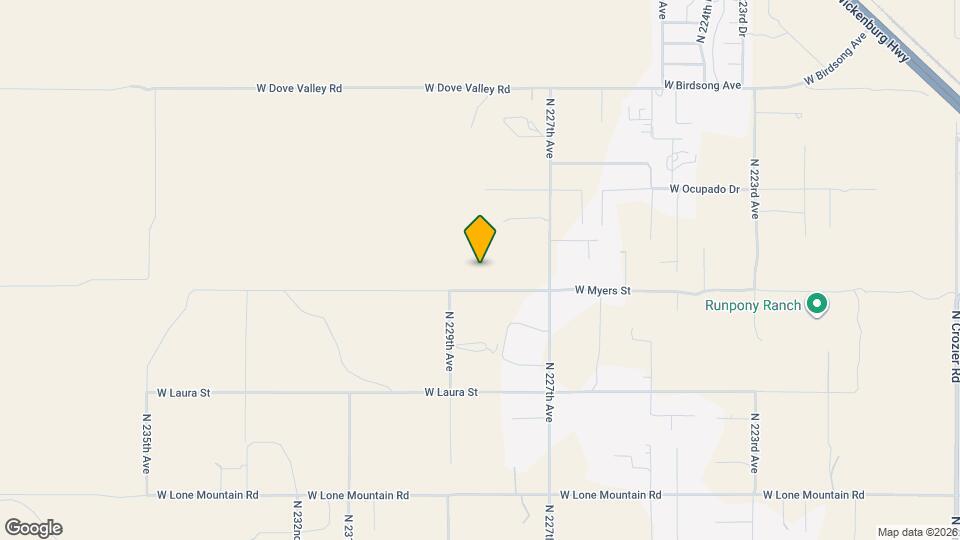 22824 W Myers St Map and Location Details