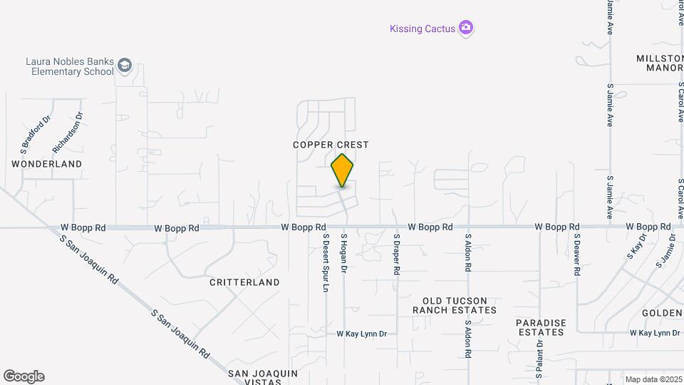 7661 W Gypsum St Map and Location Details