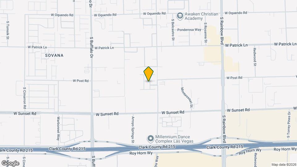 6331 White Lies St Map and Location Details